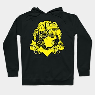 old school skull AM Hoodie